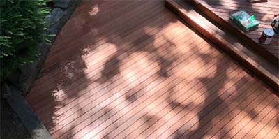 Cedar Decking Replacement