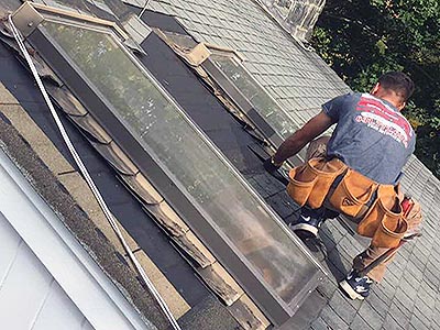 Leaky Skylight Repair