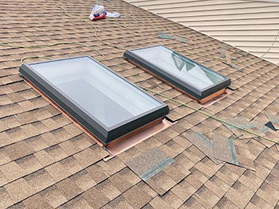 Leaky Skylight Repair
