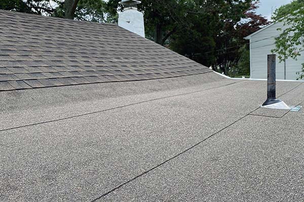 new home flat roofing