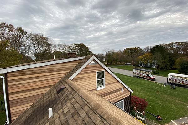 New Cedar House Exterior Siding